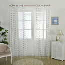 Honana WX-C11 1x2m Fashion Bird Nest Voile Door Curtain Panel Window Room Divider Sheer Curtain Home Decor