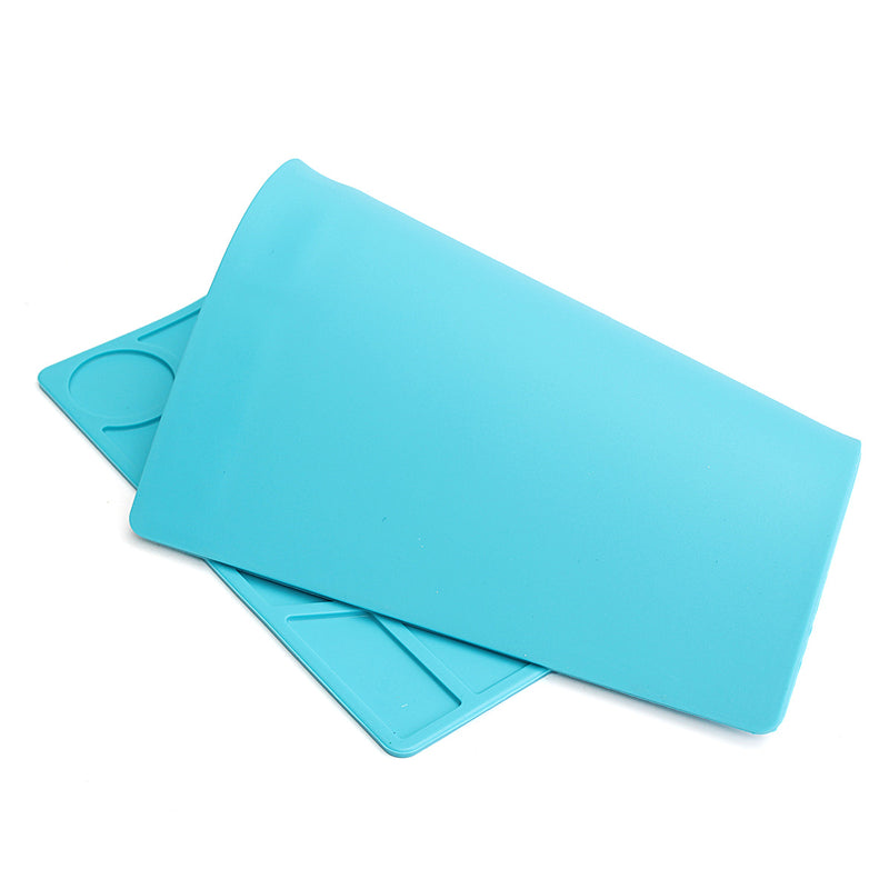 DANIU 34x23cm Heat Resistant Silicone Pad Desk Mat Maintenance Platform BGA Soldering Repair Station