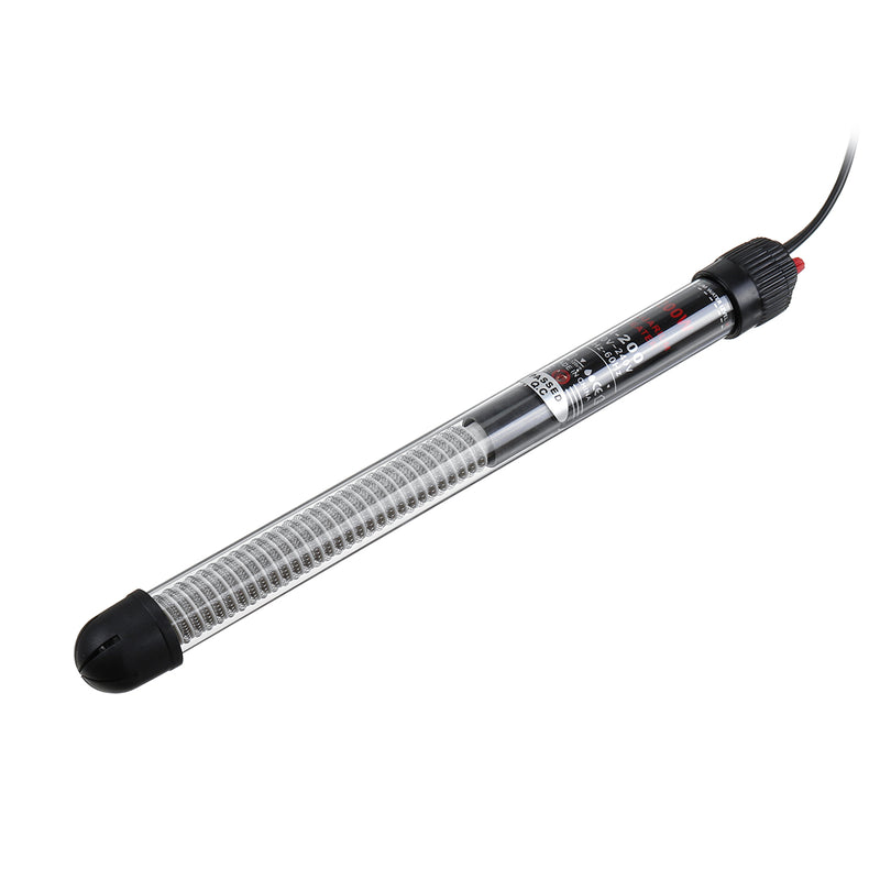 25/50/100/200/300W 220V Aquarium Fish Tank Submersible Water Heater Double-layer Waterproof Heating Rod