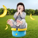 Potty Training Seat Cute Banana Toilet Seat Trainer Portable Foldable Potty for Kids Boys Girls Children Toddlers Max Load 50kg