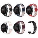 Bakeey 245MM Length Genuine Leather Watch Band for Garmin Smart Watch