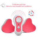 Electric Chest Enlarger Massager Magnet Breast Enhancer Vibrating Enhancement w/2 Chest Pads