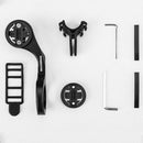 ROCKBRO YSZ1808 Bike Holder Bike Computer Mount Holder Handlebar Extension Compatible with Garmin/ iGPSPORT/ Byrton