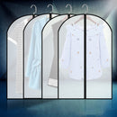 Plastic Clothing Covers Clear Dust-proof Cloth Cover Suit Dress Clothes Bag Storage Protector