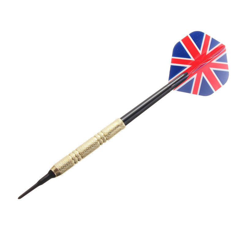 12Pcs Professional National Flag Tail Darts 4 Kinds With 100 Extra Soft Tips