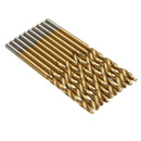 Drillpro 2 SET 1/1.5/2/2.5/3mm HSS Titanium Coated Twist Drill Bits 50PCS/SET High Speed Steel Drill Bits