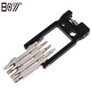 BOY 8060 19 in 1 Multifunction Cycle Bike Repair Bicycle Repair Black Tool Kit Set