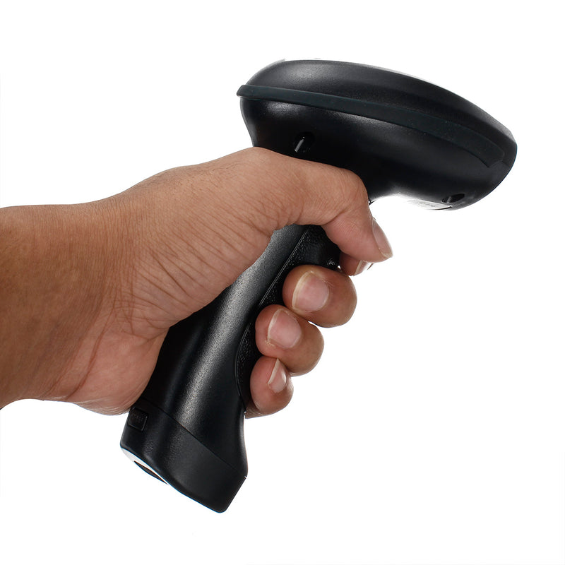 2.4G Portable Barcode Bar Code 650nm 2D Handheld Scanner Reader 25mA DC5V Barcode Reader Scanner (350 times per second)