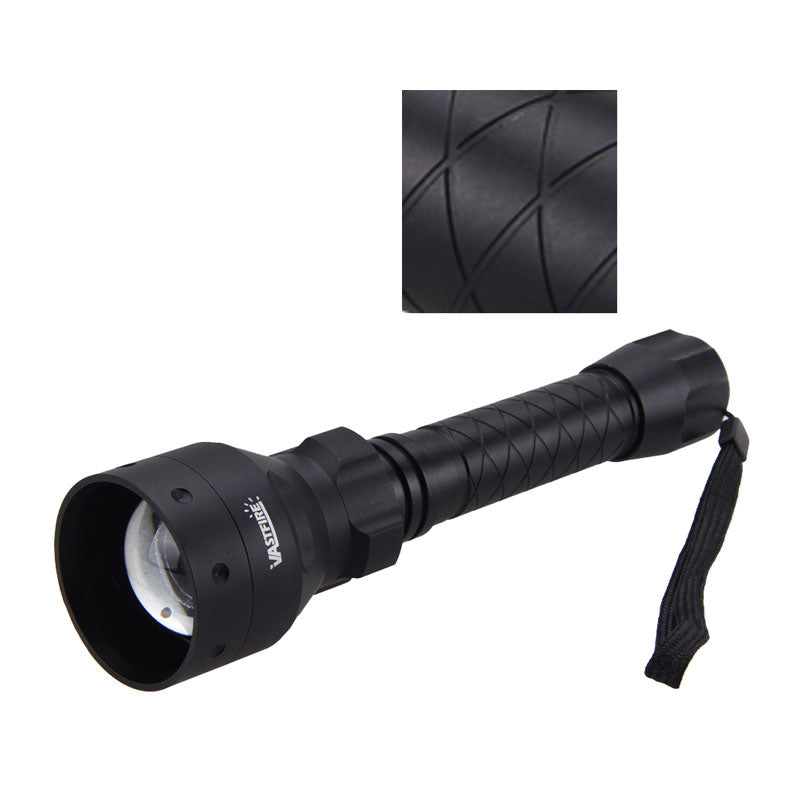 VASTFIRE UF-1405 XP-E2 350Lumen Zoomable USB Rechargeable LED Flashlight Tactical Flashlight Outdoor Waterproof 18650 Flashlight