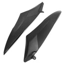 Pair Tank Side Cover Trim For ABS Plastic Black Yamaha YZF R6 2006 2007