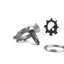 IPRee Outdooors EDC 12 Functions Screwdriver Mini Key Chain Tool Repair Tool kit Camp Multi Use
