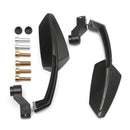 Pair 8mm 10mm Rear View Side Mirrors Motorcycle Custom Universal