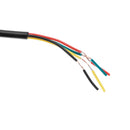 3-In-1 23cm LED High Mount Stop Light 3rd Brake Red with Yellow Flowing Water Turn Signal Lamp 2PCS