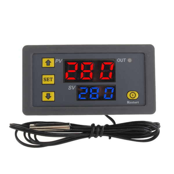 -50~120  LCD Digital Thermometer Temperature Sensor For Home Thermal Regulator Controller AC110-220V