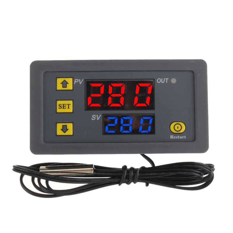 -50~120  LCD Digital Thermometer Temperature Sensor For Home Thermal Regulator Controller AC110-220V