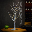 60CM Battery Power Silver Birch LED Tree Lamp Warm White Night Light Festival Christmas Decor Gift