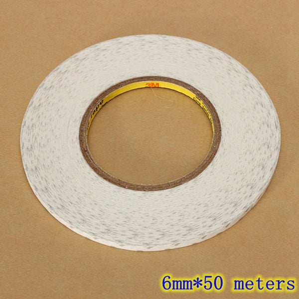 2-6mm and 50M Double Sided Extremely Strong Tape Adhesive For LCD Glass Cell Phone