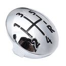 5 6 Speed Gear Shift Knob Cap Cover Insert For Renault Clio Megane Scenic Chrome