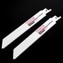 10pcs 6TPI/8TPI/10TPI Reciprocating Saw Blades Wood Metal Cutter Blade