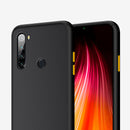 For Xiaomi Redmi Note 8 Case Bakeey Armor Shockproof Anti-fingerprint Matte Translucent Hard PC&Soft TPU Edge Protective Case