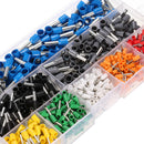 DANIU 23AWG to 10AWG Self Adjusting Ratcheting Ferrule Crimper Plier Tool with 800pcs Connector Terminal