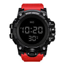 HONHX 55F-783 Men Luminous Display Stopwatch Alarm Clock Fashion Digital Watch