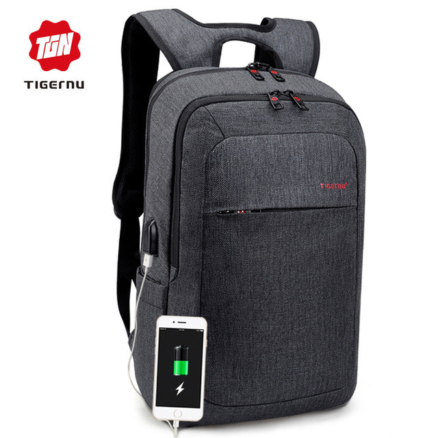 2018 Tigernu 15.6 inch Waterproof school Laptop Bag