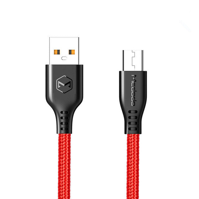 MCDODO 2.4A Fast Micro USB Data Cable Charger Data Microusb Charging Cable For Samsung Huawei Xiaomi