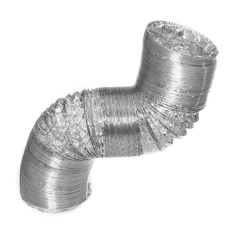 150mm/4.5'' Flexible Ducting Ventilation Pipe Hydroponic Hose Tube Kitchen Adapter