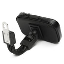 3.5-5inch Phone GPS Waterproof Case Bag Pouch Motorcycle Rear View Mirror Mount