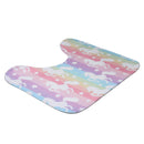 3Pcs /Set Washable Anti-Slip Bathroom Mats Set Shower Floor Toilet Rug Carpet Unicorn