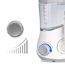Water Flosser 600ml Dental Oral Irrigator Teeth Cleaner for Personal Braces Care Teeth Cleaning 7 Multifunctional Jet Tips and 10 Adjustable Water Pressure Perfect for Family