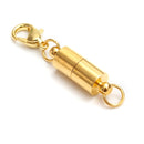 Gold Silver Magnetic Bracelet Necklace Lobster Clasp DIY Jewelry