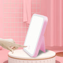 LED Touch Screen Makeup Mirror Desktop Cosmetics Lighting Mirrors USB Adjustable