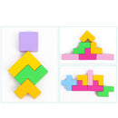 Rainbow Balancing Frame Baby Early Learning Montessori Teaching Aids Wood Blocks Toys
