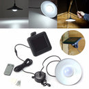 Solar Outdoor Garden Patio LED Ceiling Pendant Light Hanging Garage Shed Lamp + Remote Control