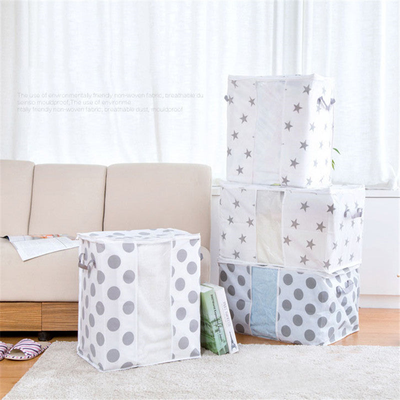 Multifunctional Foldable Clothes Storage Bag Blanket Quilt Closet Sweater Organizer Box Pouches Storage Drawer Storage Organizer