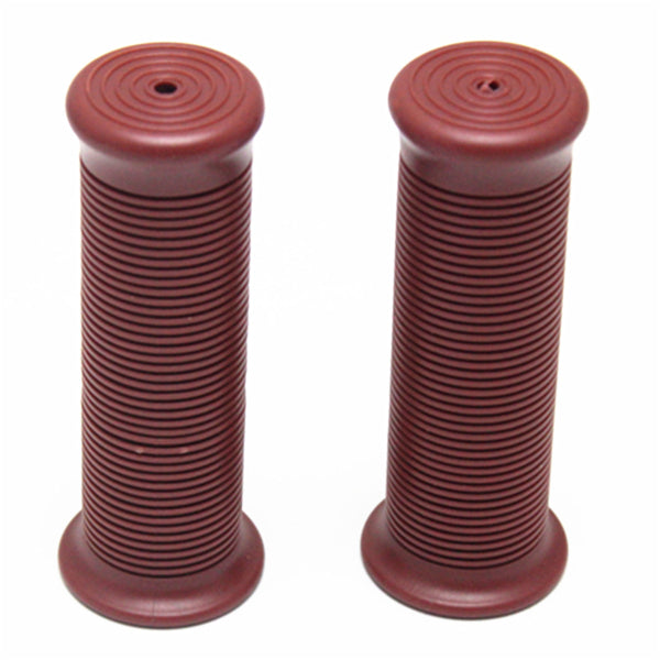 7/8inch 22mm Motorcycle Handlebar Hand Grips Cafe Racer Bubber Clubman Custom