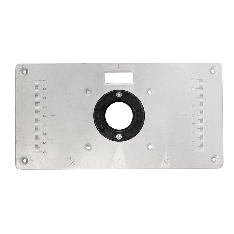 235mm x 120mm x 8mm Aluminum Router Table Insert Plate For Wood Working Benches
