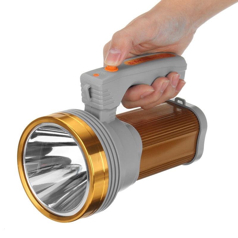 200W 3000LM LED Searchlight Spotlight USB Rechargeable Waterproof Super Bright Flashlight