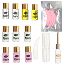 Eyelash Lash, Y.F.M Eyelashes Cueler Wave Curling Perming Curler Rod Glue Perm Kit Sets
