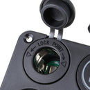 QC3.0 12V USB Charger Voltmeter Switch Lighter Socket For Car Boat Marine