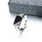 Trendy Alloy Ring Crystal Ring Rhinestone Rectangle Finger Ring for Men