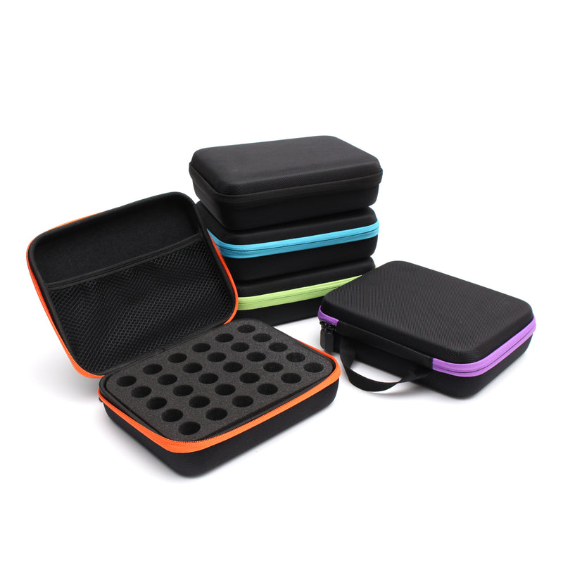 30 Slot Bottle Essential Oil Carry Case Holder Storage Aromatherapy Bag Travel Shell