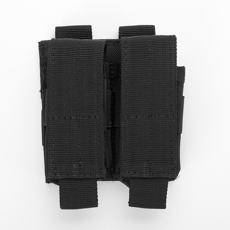 Tactical Double Mag Pouch Molle Quick Access Ammo Clip Pistol Accessories Magazine Holder Bag For Belt
