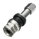 5X Universal TR43E Metal Clamp-in Tubeless Tyre Tire Wheel Schrader Valve Stem