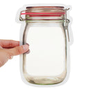Food Storage Preserving Bag Mason Bottle Jars Children Biscuit Snack Container