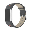 Colorful Strap Leather Watch Band Interchangeable Smart Watchbands For Fitbit Charge 2