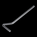 Glass Transparent Cell Spreader Bacteria Wide Spreading Bar Polished Ends Biological Experiment