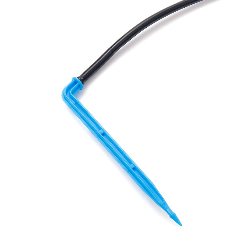 25Pcs Greenhouse 4 way A rrow Drip 8L Dripper Emitter Garden Micro Drip Irrigation Sprinkler System Steady Flow Device